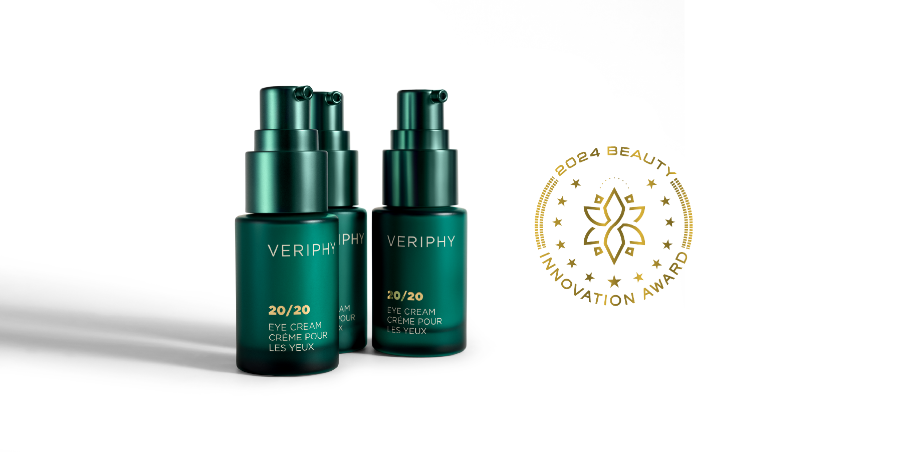 Veriphy Skincare Wins Best Eye Cream at the Beauty Innovations Awards 2024!